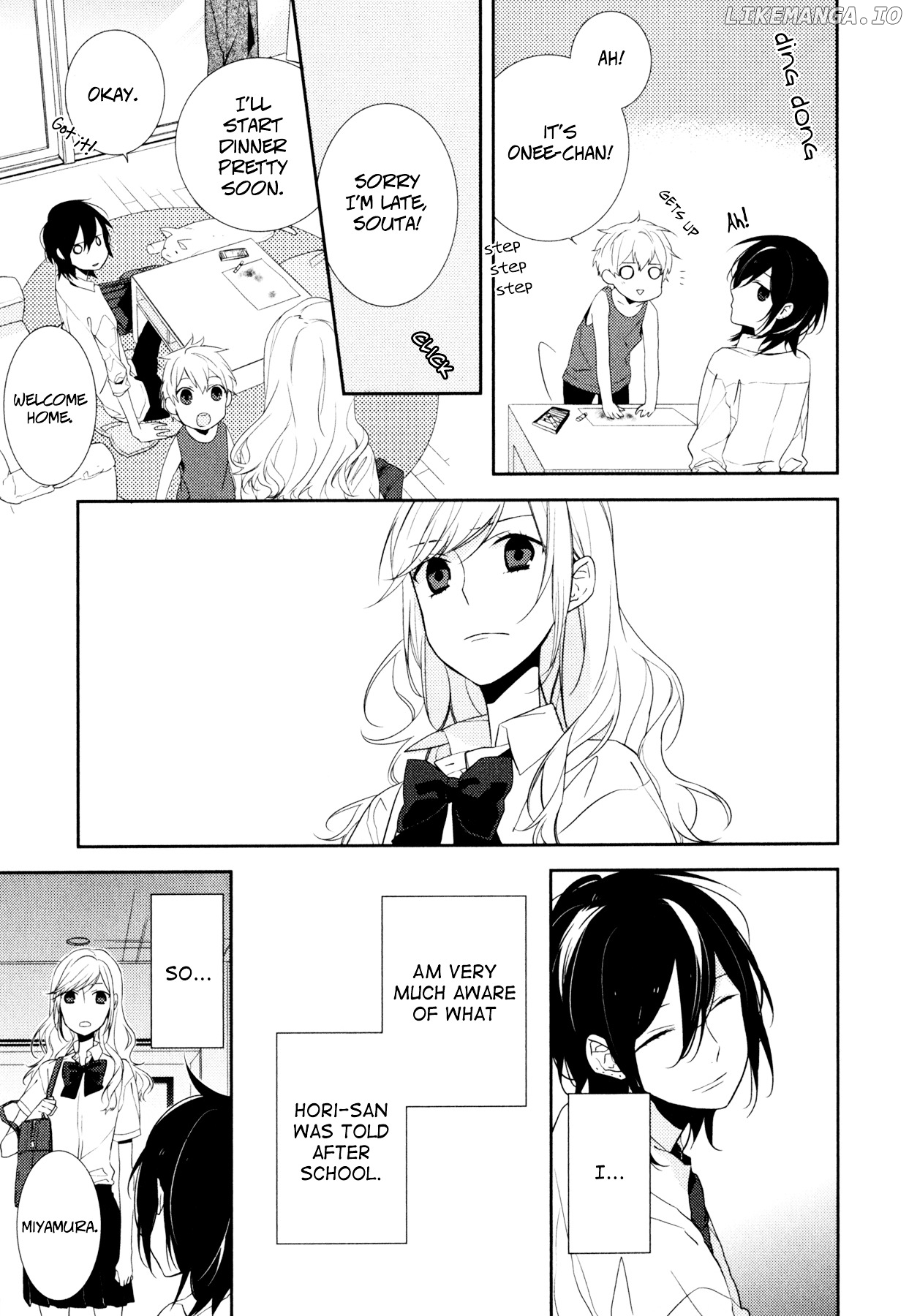 Horimiya, Chapter 3 image 17